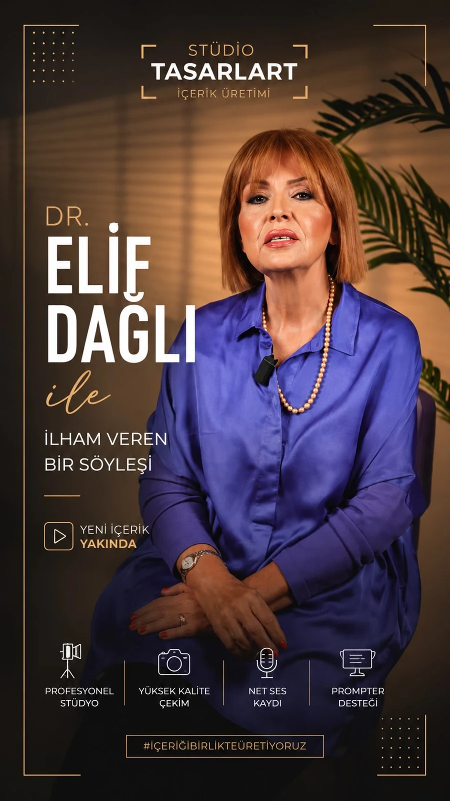 Dr. Elif Dağlı ile stüdyo söyleşisinin kapağı